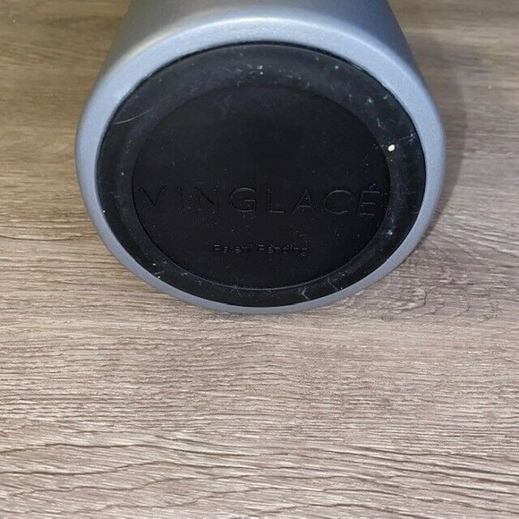 Wine Bottle Holder: Wine Insulator - Vinglacé Vinglace Portable Wine & Champagne Stainless Steel Chiller Insulator Graphite